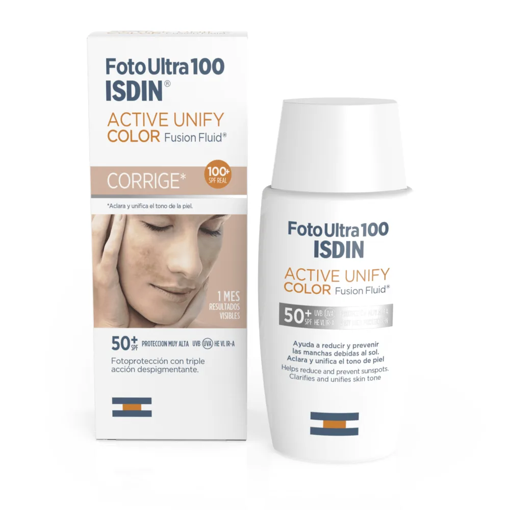 FotoUltra 100 ISDIN Active Unify COLOR Fusion Fluid 50 ML